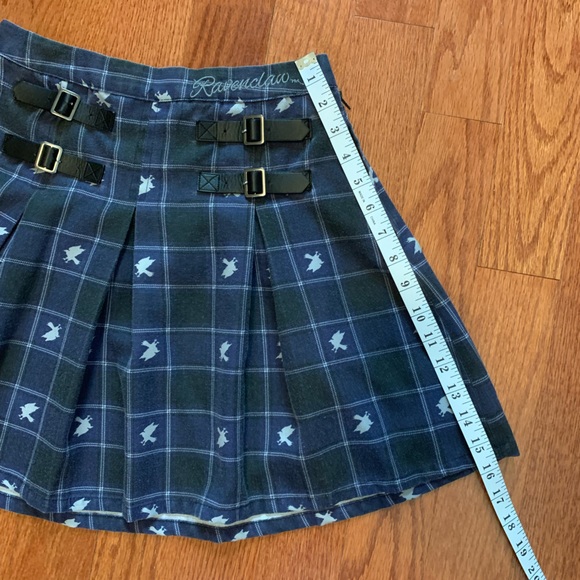 Hot Topic- Harry Potter Ravenclaw Plaid Pleated Skirt, size (plus size) Small - Picture 12 of 14
